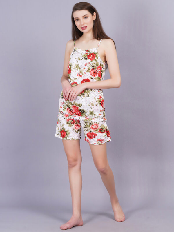 Breezly Women & Girls Babydoll Top & Shorts Lingerie Night Dress - Image 3