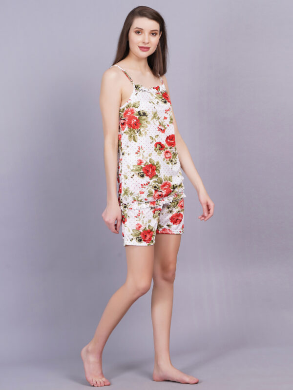 Breezly Women & Girls Babydoll Top & Shorts Lingerie Night Dress - Image 4