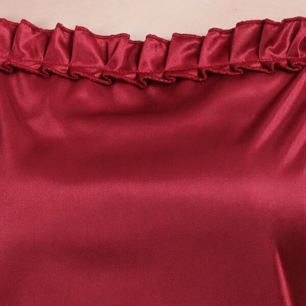 Breezly Women’s Satin Night Dress – Comfort & Style for Every Night - Image 6