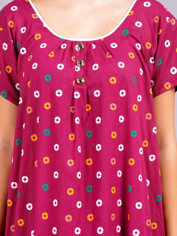 Breezly Women's Pure Cotton Combo Rajwadi Jaipuri Nightdress Nighty - Image 5