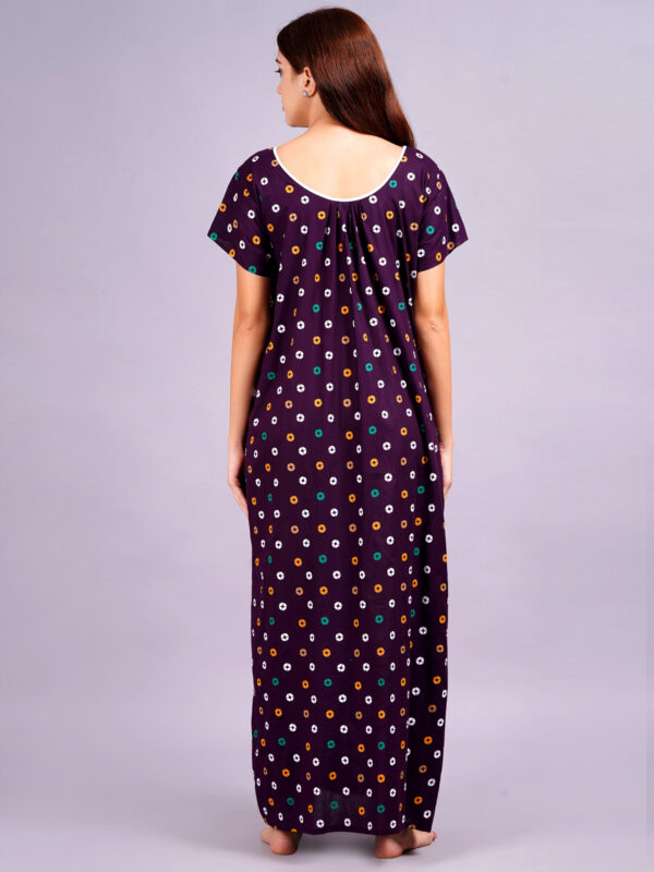 Breezly Women's Pure Cotton Combo Rajwadi Jaipuri Nightdress Nighty - Image 7