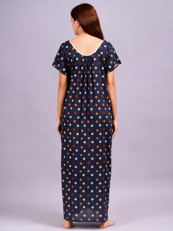 Breezly Women's Pure Cotton Combo Rajwadi Jaipuri Nightdress Nighty - Image 7