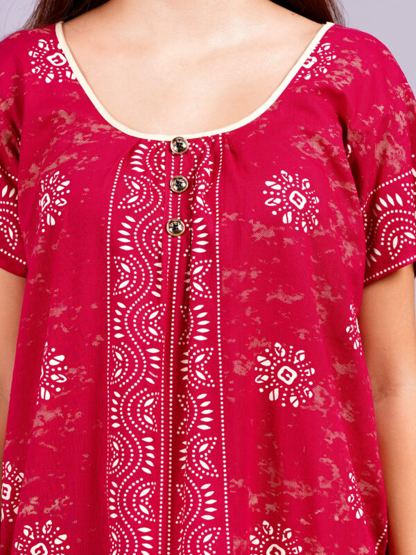 Breezly Women's Pure Cotton Combo Rajwadi Jaipuri Nightdress Nighty - Image 13
