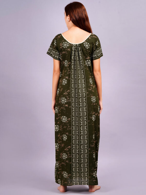 Breezly Women's Pure Cotton Combo Rajwadi Jaipuri Nightdress Nighty - Image 7